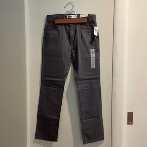 Boys gray Old Navy skinny pants NWT